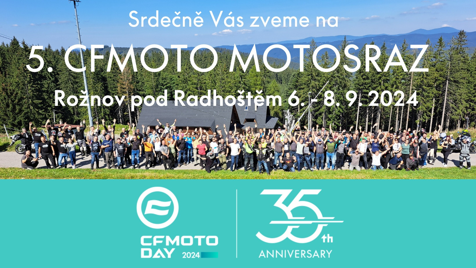 5. Sraz majitelů a příznivců motocyklů CFMOTO